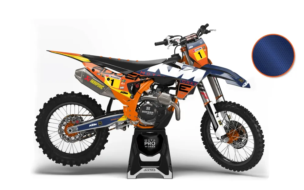 KTM SX / SX-F GRAPHICS - "Waypointer" (Dawn/Honeycomb)