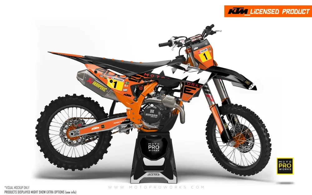 KTM SX / SX-F GRAPHICS - "Waypointer" (Midnight)