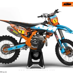 KTM SX / SX-F GRAPHICS - "Waypointer" (Ocean)