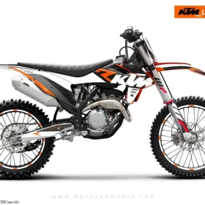 KTM XC / XC-F / XC-W GRAPHICS - "RR-Tech" (Wit)