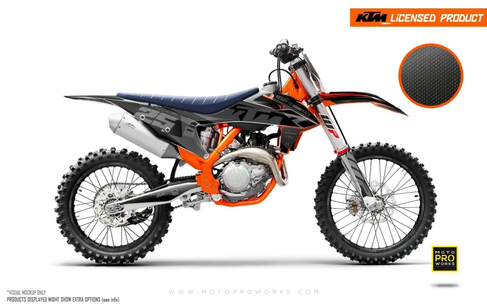KTM XC / XC-F / XC-W GRAPHICS - "RR Tech 2.0.2.2" (Zwart)