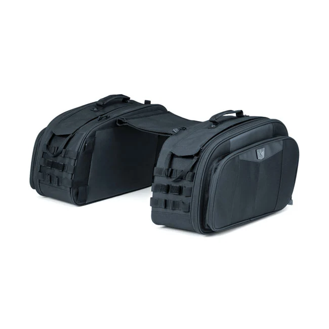 Kuryakyn Momentum Outrider 52L Throw-Over motorfiets zadeltas set