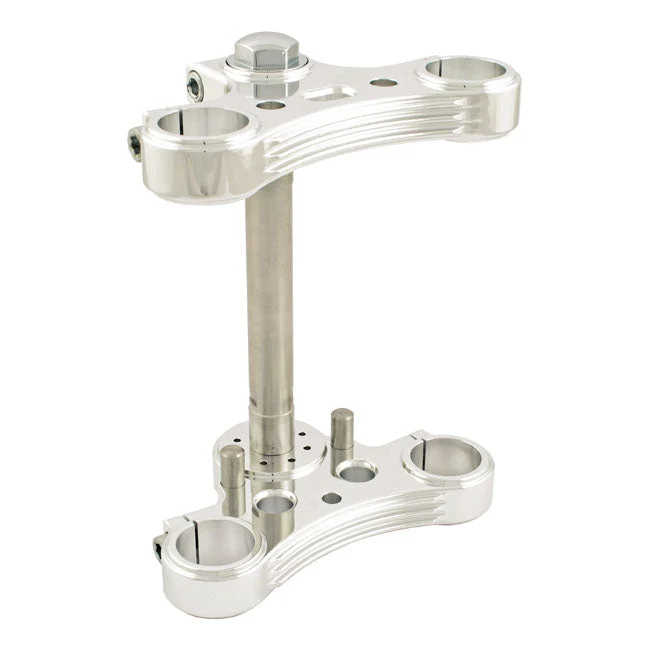 Kustom Tech Extra Smalle 39mm Triple Trees voor Risers Gepolijst