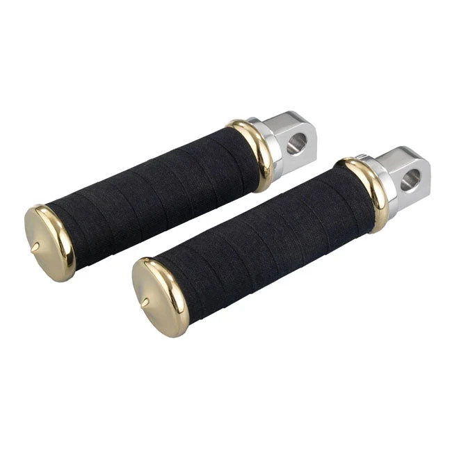 Kustom-Tech Fabric Tape Rider Pegs voor Harley