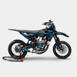 LIEN- Decoratieset SHERCO 50cc - Blauw