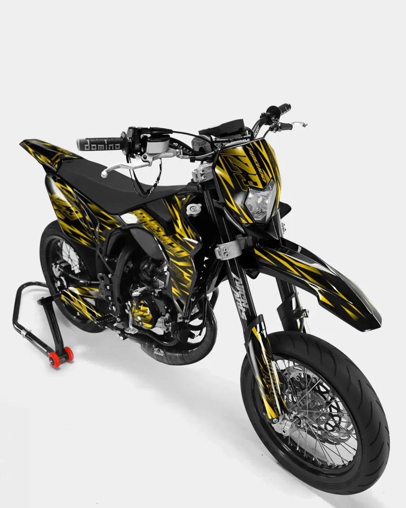 LIEN- Decoratieset SHERCO 50cc - Donkergeel