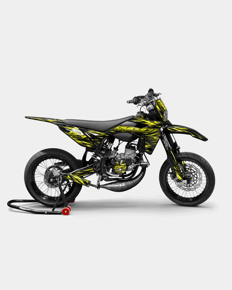 LIEN- Decoratieset SHERCO 50cc - Geel