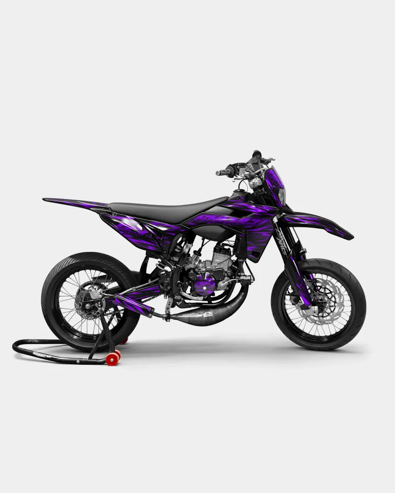 LIEN - Decoratieset SHERCO 50cc - Paars