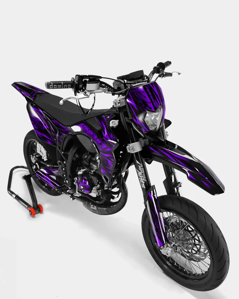 LIEN - Decoratieset SHERCO 50cc - Paars