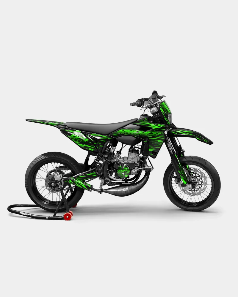 LINK - Decoratieset SHERCO 50cc - Groen