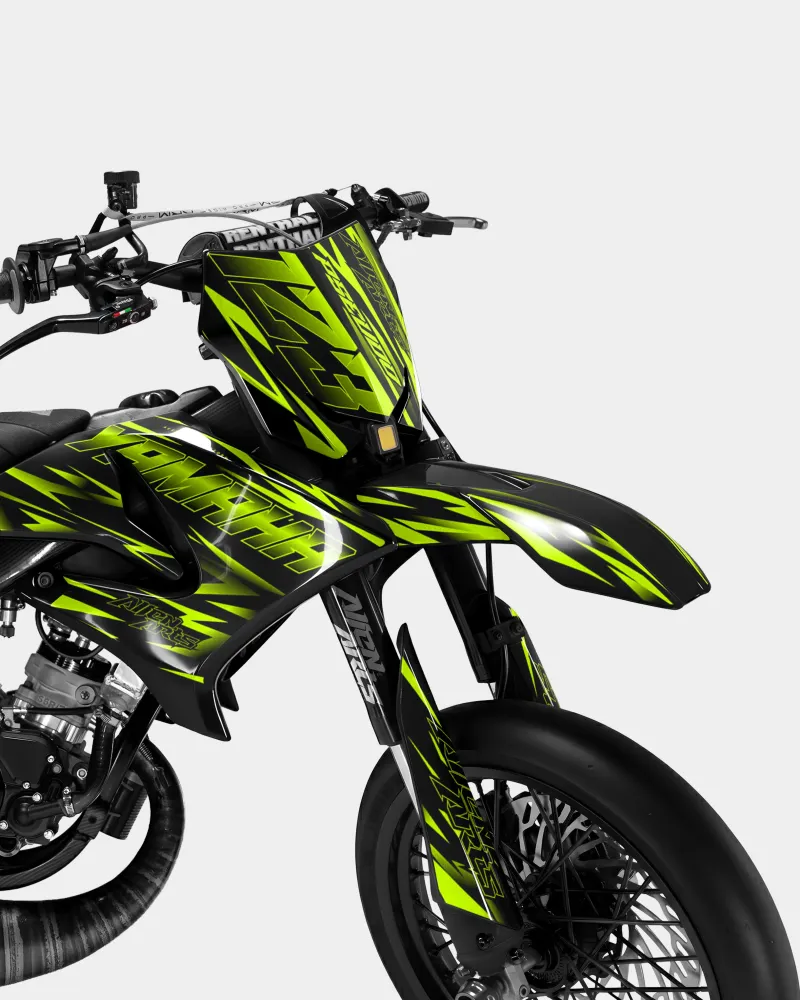 LINK - Decoratieset YAMAHA DT 50cc - Geel