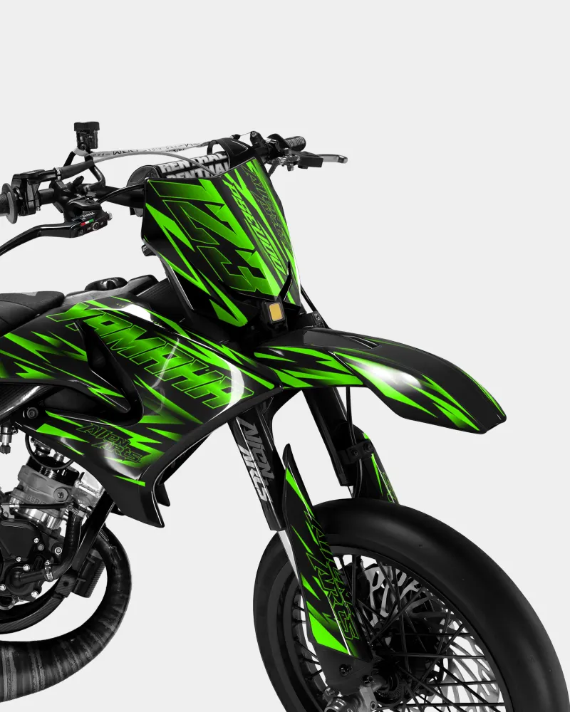 LINK - Decoratieset YAMAHA DT 50cc - Groen