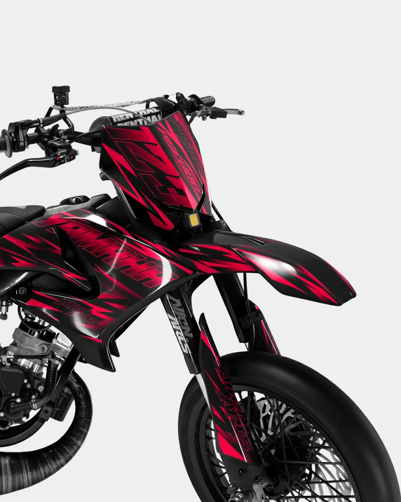 LINK - Decoratieset YAMAHA DT 50cc - Rood