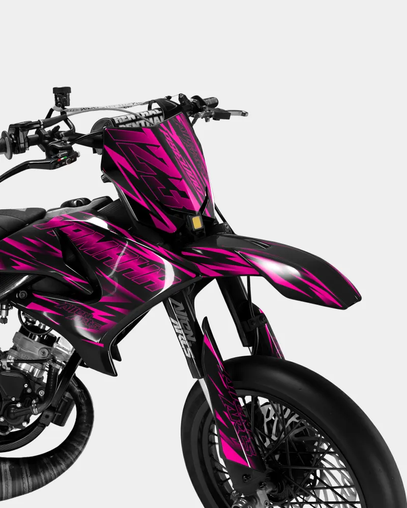 LINK - Decoratieset YAMAHA DT 50cc - Roze
