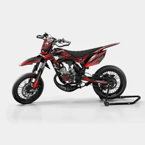 LISSE - Decoratieset BETA 50cc - Rood