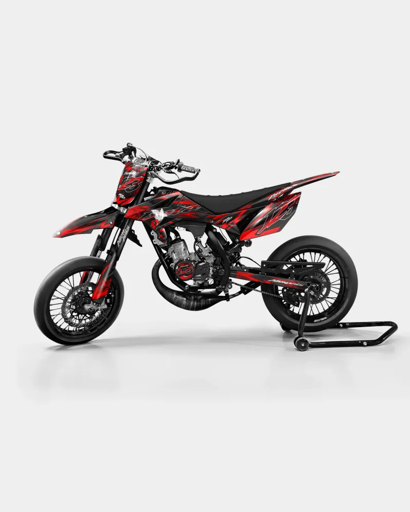 LISSE - Decoratieset BETA 50cc - Rood
