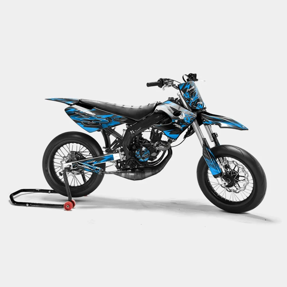 LISSE - Decoratieset DERBI 50cc - Blauw