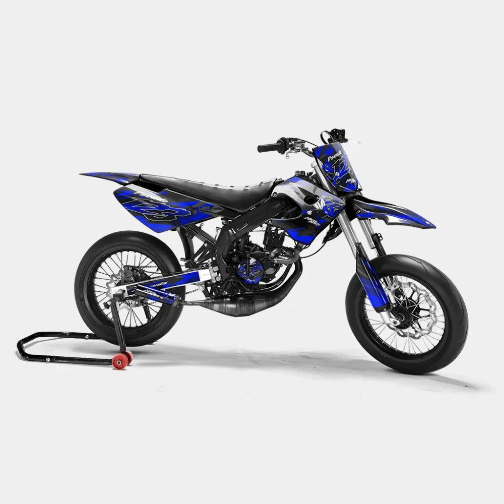 LISSE - Decoratieset DERBI 50cc - Donkerblauw