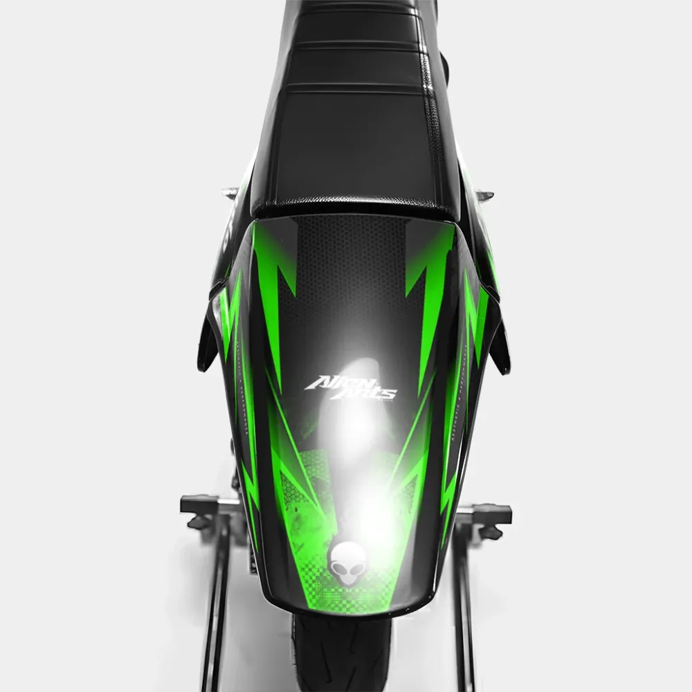 LISSE - Decoratieset DERBI 50cc - Groen
