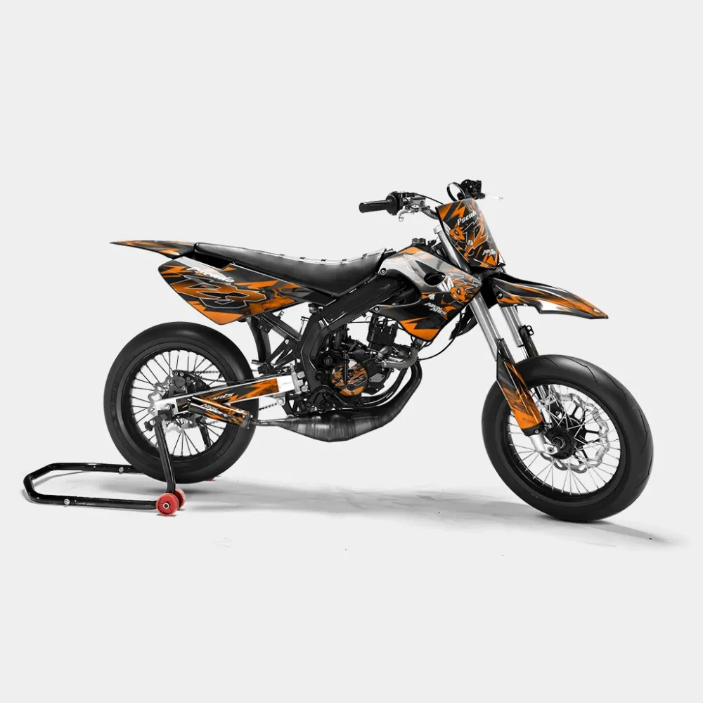 LISSE - Decoratieset DERBI 50cc - Oranje