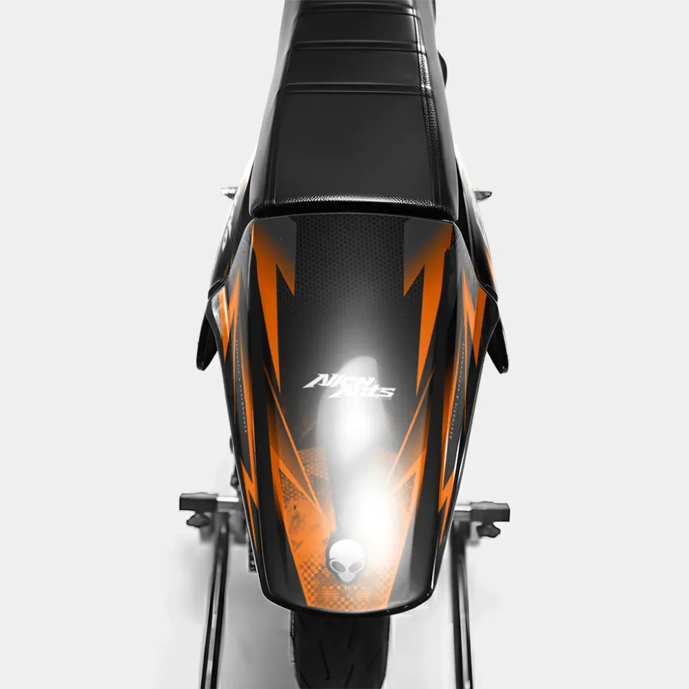 LISSE - Decoratieset DERBI 50cc - Oranje