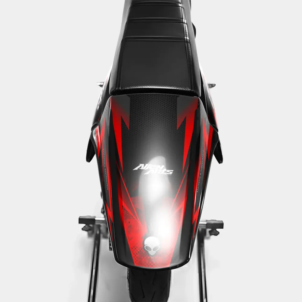 LISSE - Decoratieset DERBI 50cc - Rood