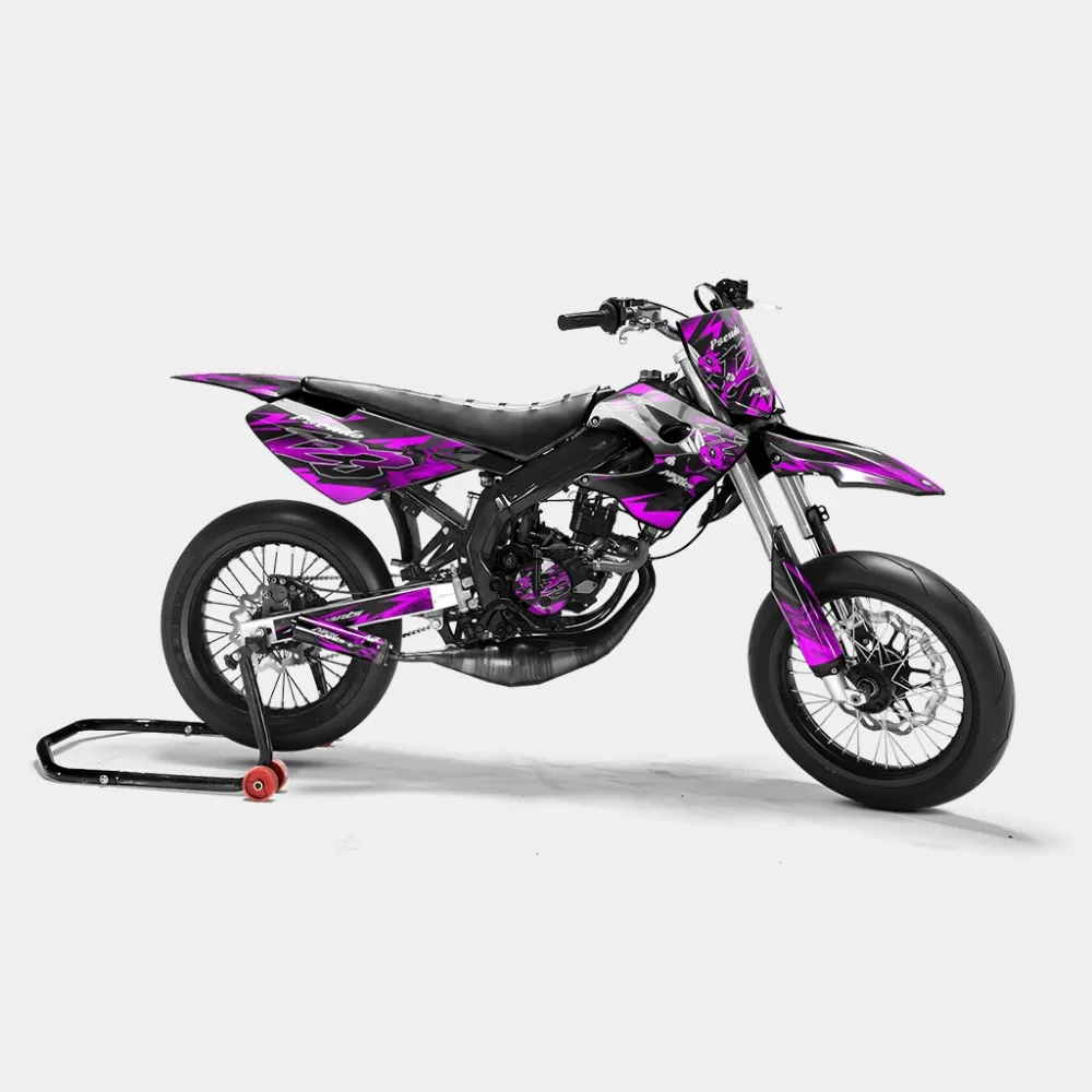LISSE - Decoratieset DERBI 50cc - Roze