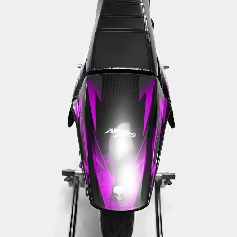 LISSE - Decoratieset DERBI 50cc - Roze