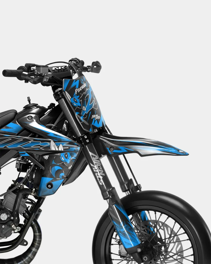 LISSE - Decoratieset RIEJU 50cc - Blauw