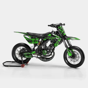 LISSE - Decoratieset RIEJU 50cc - Groen