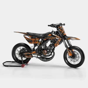 LISSE - Decoratieset RIEJU 50cc - Oranje