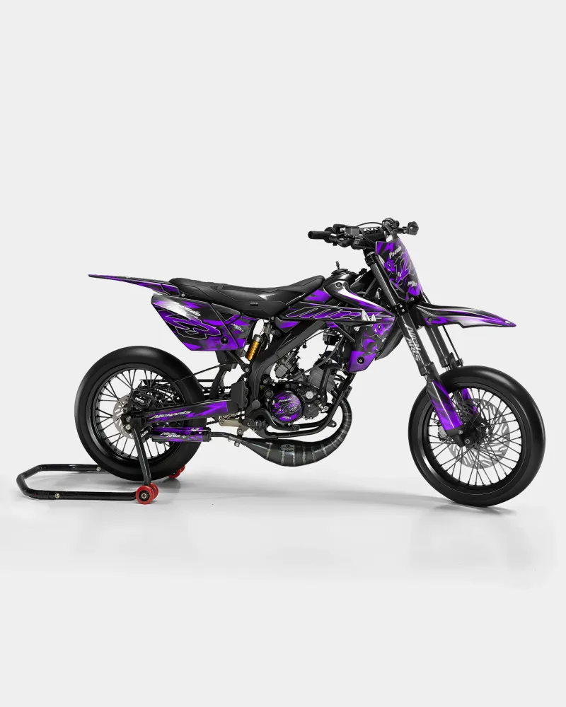 LISSE - Decoratieset RIEJU 50cc - Paars