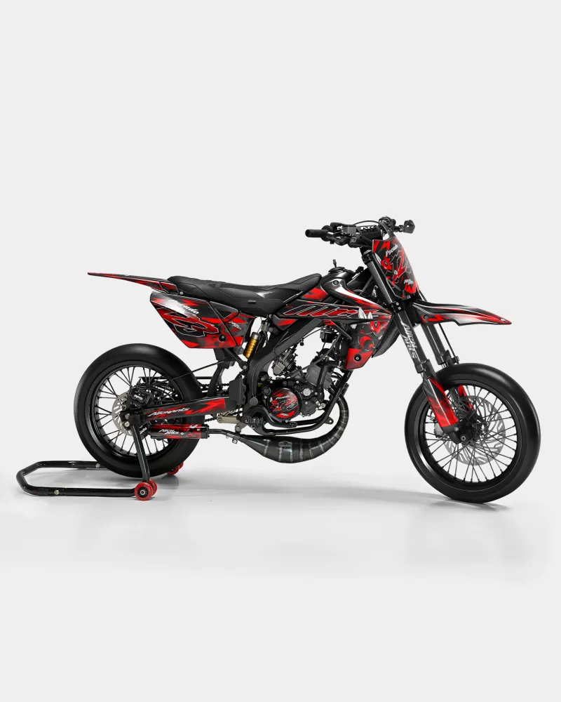 LISSE - Decoratieset RIEJU 50cc - Rood