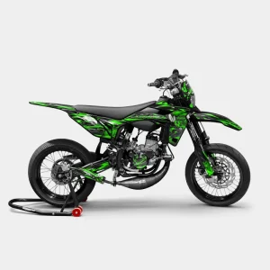 LISSE - Decoratieset SHERCO 50cc - Groen