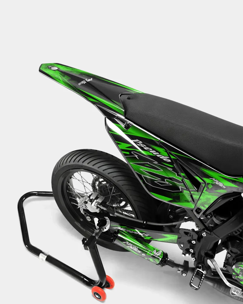 LISSE - Decoratieset SHERCO 50cc - Groen