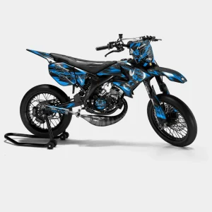 LISSE - Decoratieset YAMAHA DT 50cc - Blauw