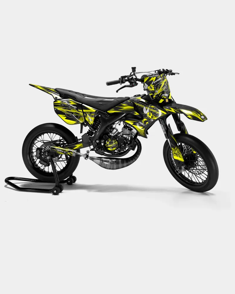 LISSE - Decoratieset YAMAHA DT 50cc - Geel