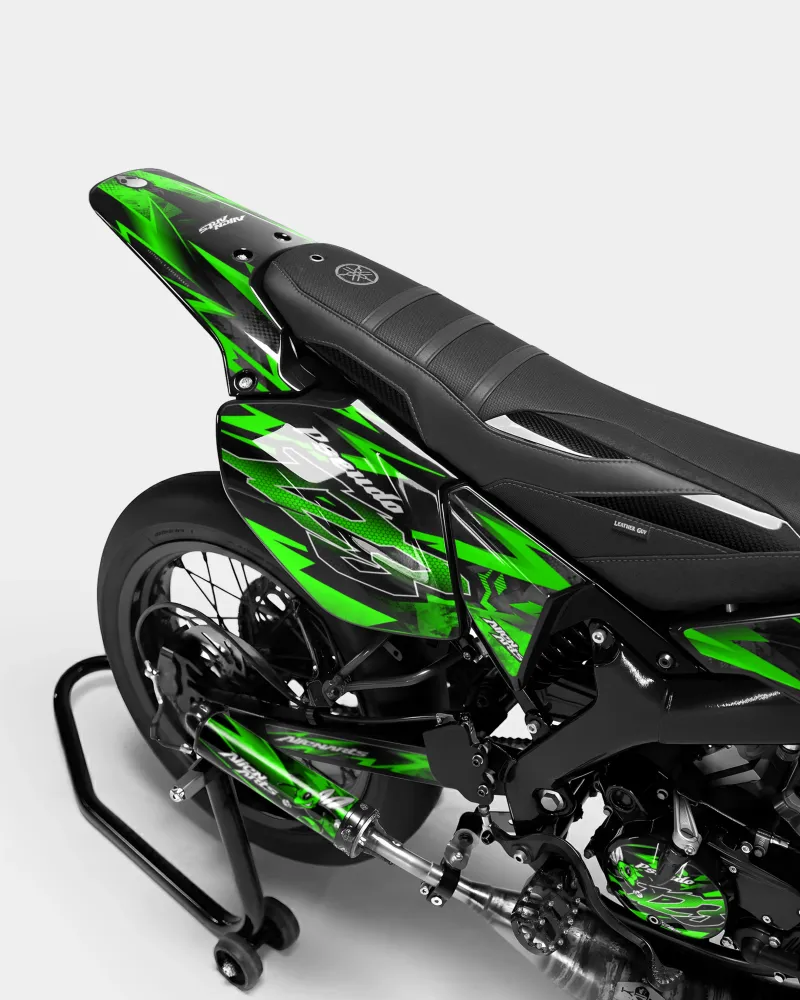 LISSE - Decoratieset YAMAHA DT 50cc - Groen