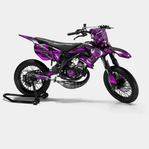 LISSE - Decoratieset YAMAHA DT 50cc - Roze