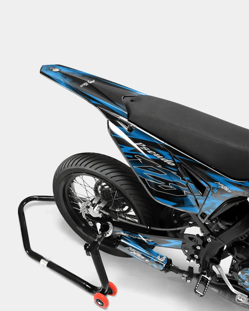LISSE - SHERCO 50cc decoratieset - Blauw
