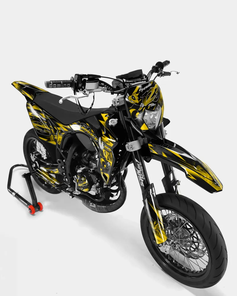 LISSE - SHERCO 50cc decoratieset - Donkergeel