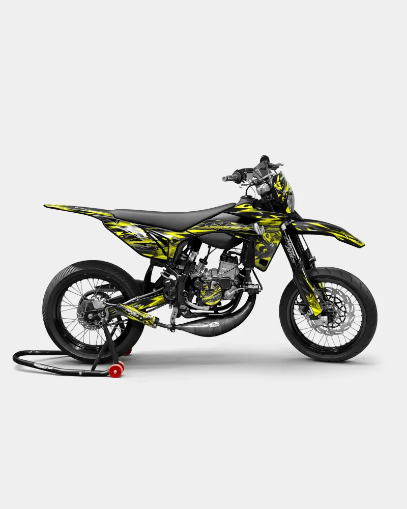 LISSE - SHERCO 50cc decoratieset - Geel