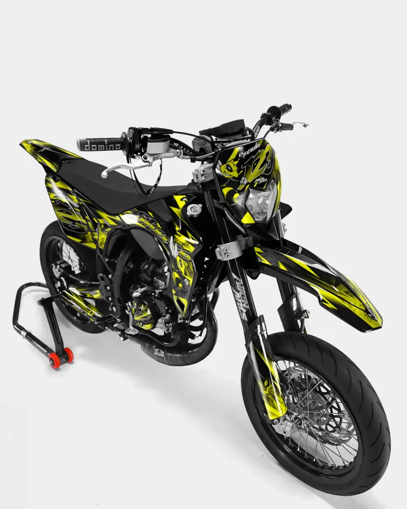 LISSE - SHERCO 50cc decoratieset - Geel