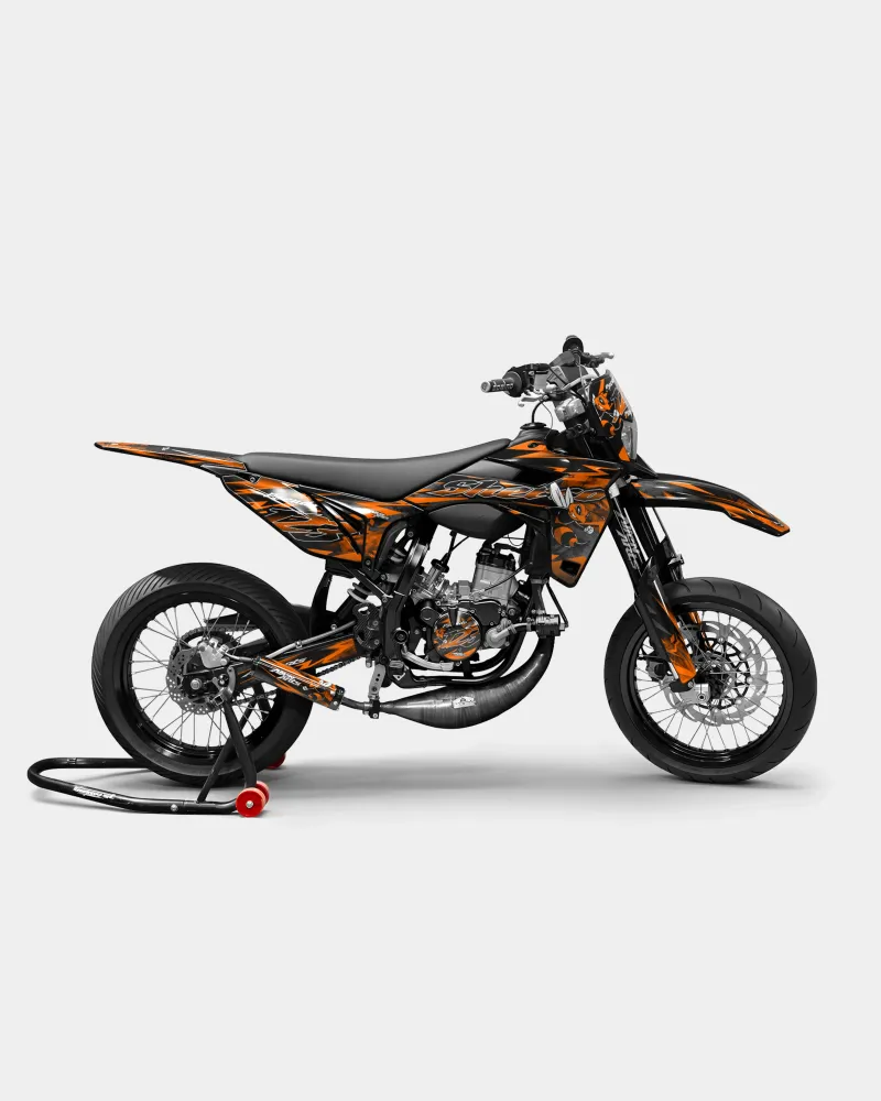 LISSE - SHERCO 50cc decoratieset - Oranje