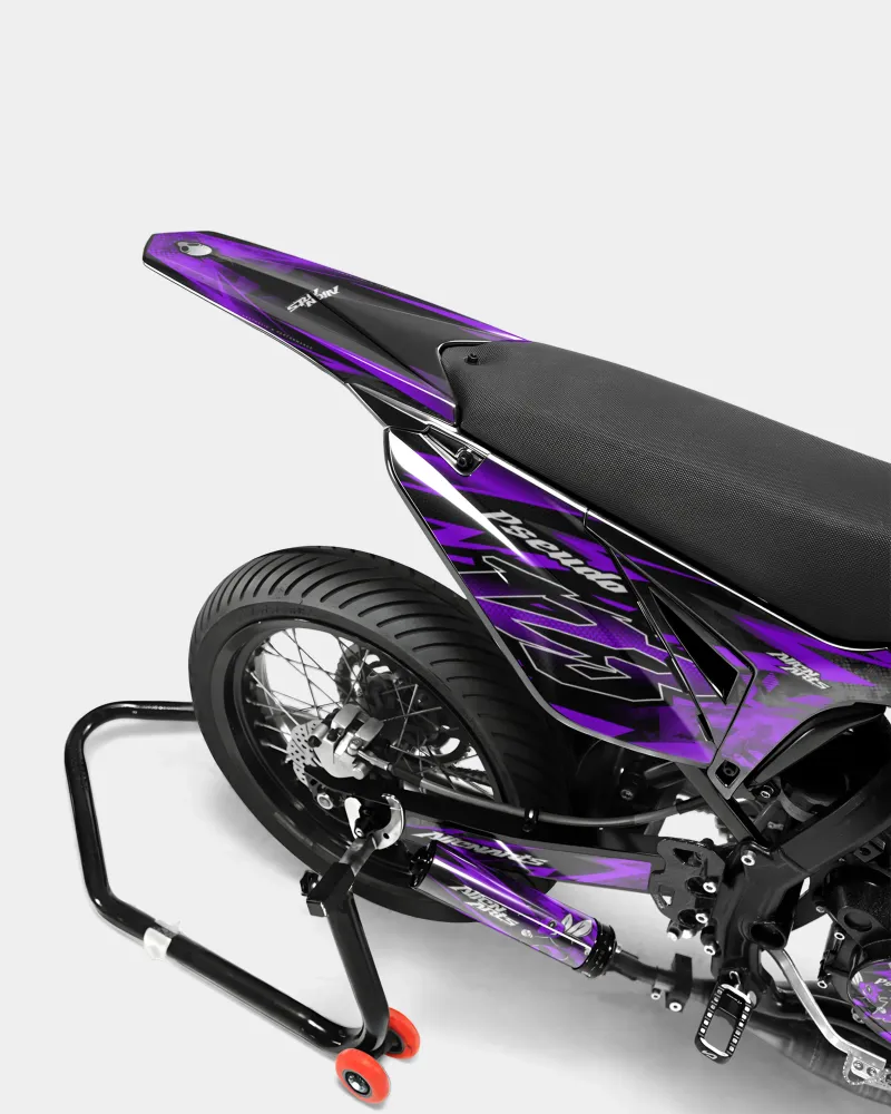LISSE - SHERCO 50cc decoratieset - Paars