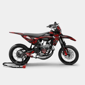LISSE - SHERCO 50cc decoratieset - Rood