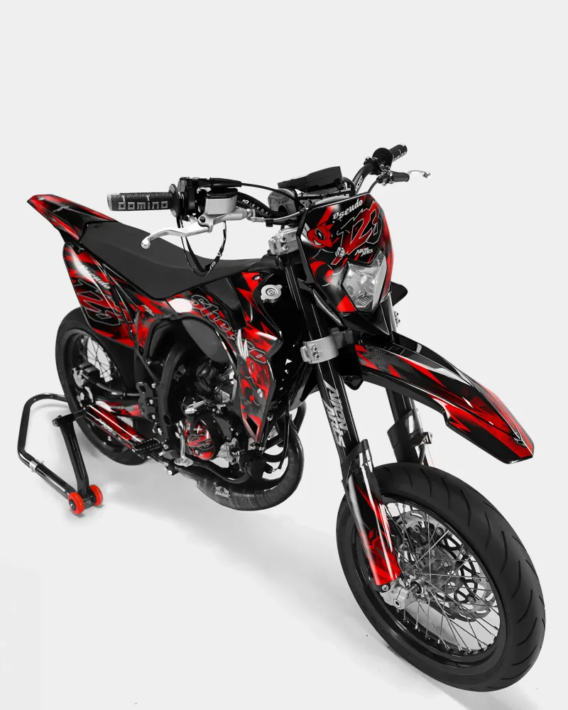 LISSE - SHERCO 50cc decoratieset - Rood