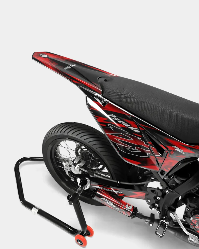 LISSE - SHERCO 50cc decoratieset - Rood