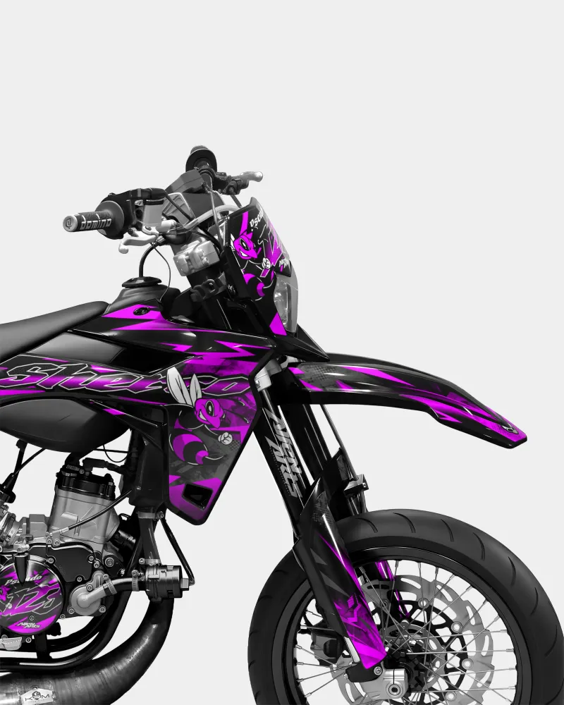 LISSE - SHERCO 50cc decoratieset - Roze