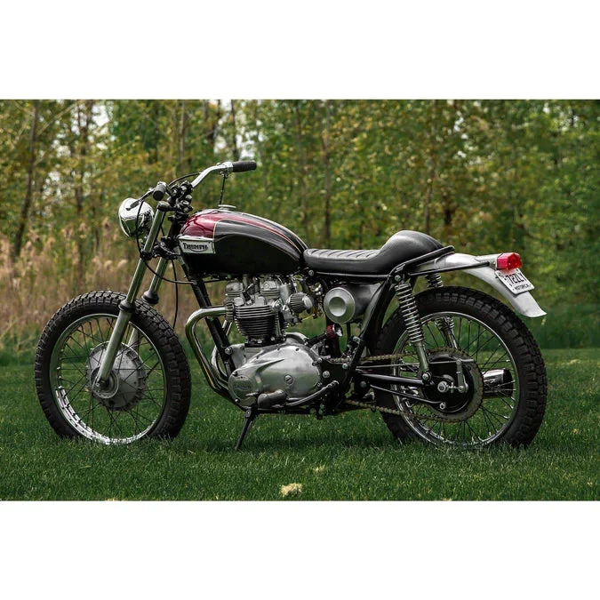 Lucas Motorfiets Achterlicht Chroom